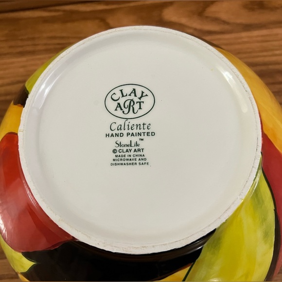 Clay Art Caliente bowl & platter set - Picture 7 of 12